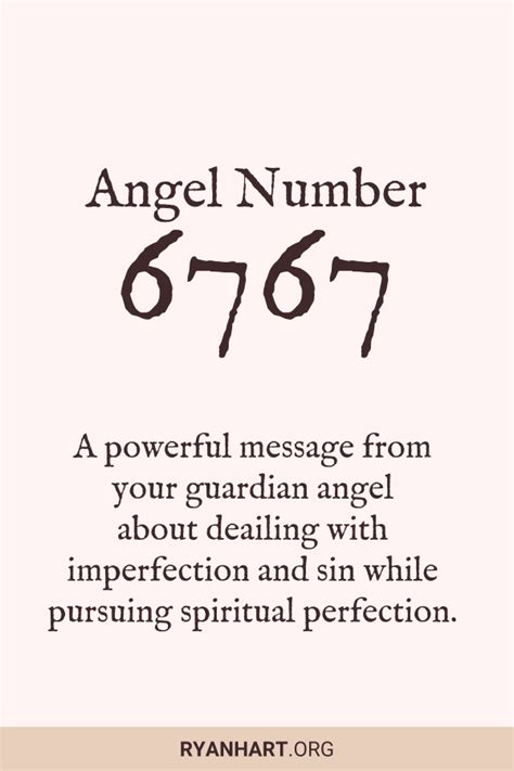 Angel number 6767 - Feb 14, 2023 · How is angel number 6767 related to angel numbers? Angel number 6767 is a powerful combination of the energies and vibrations of angel numbers 6 and 7. Number 6 resonates with service to humanity, responsibility, providing and nurturing, grace, and gratitude. 